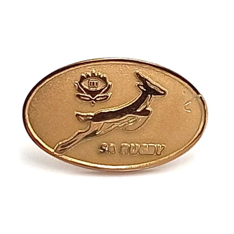 SA Rugby Springboks lapel pin badge