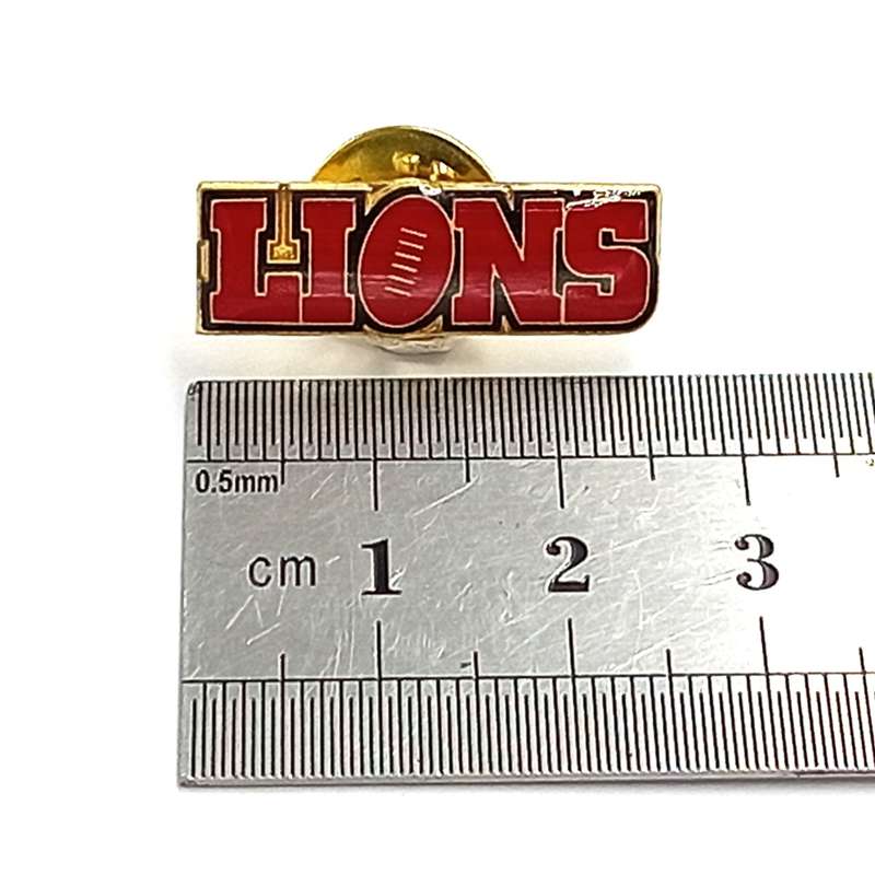 LIONS Rugby pin badge