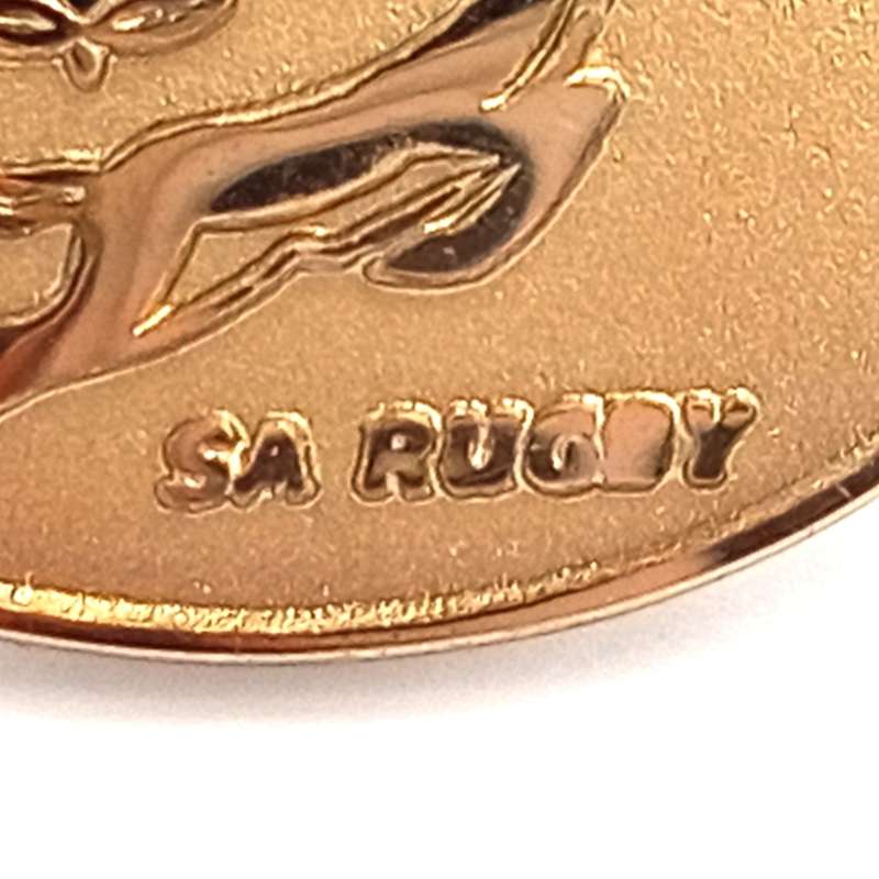 SA Rugby Springboks lapel pin badge