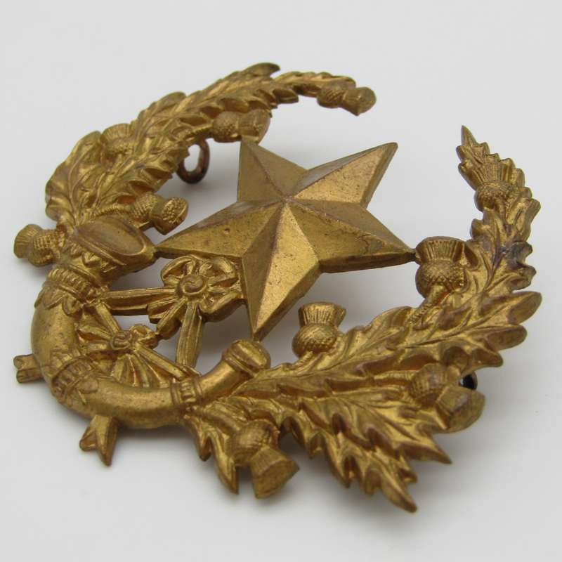 Cameronians Scottish Rifles cap badge