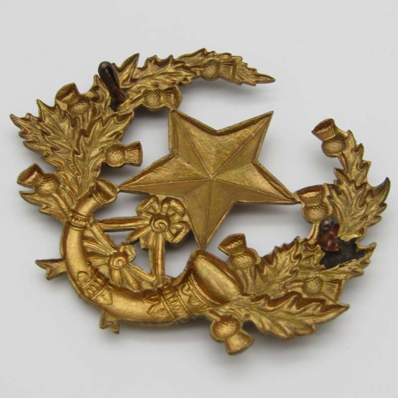 Cameronians Scottish Rifles cap badge