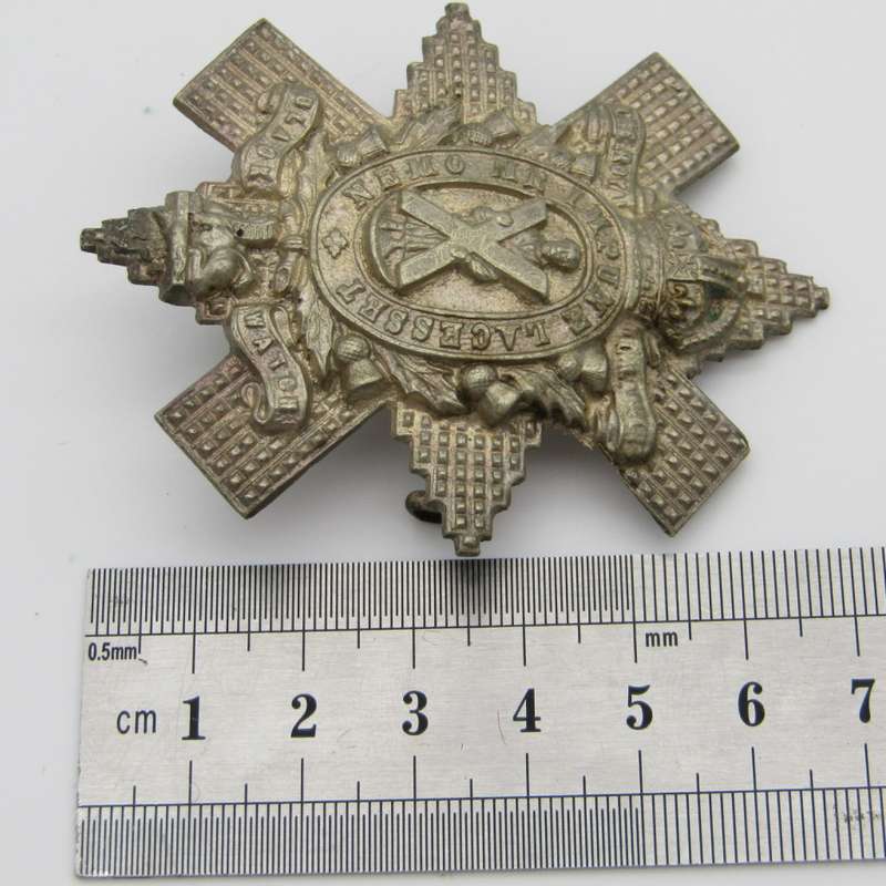 Glasgow Highlanders cap badge