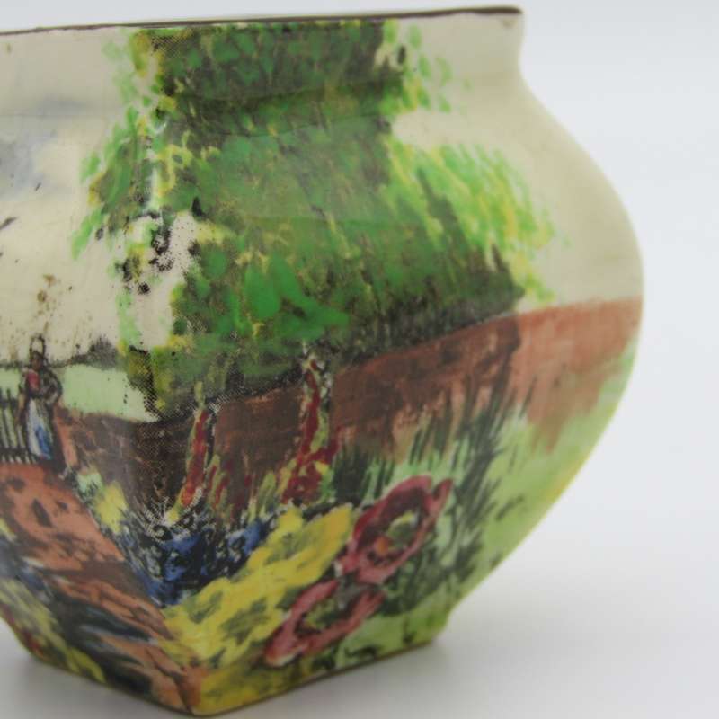 Vintage Royal Doulton porcelain flower pot