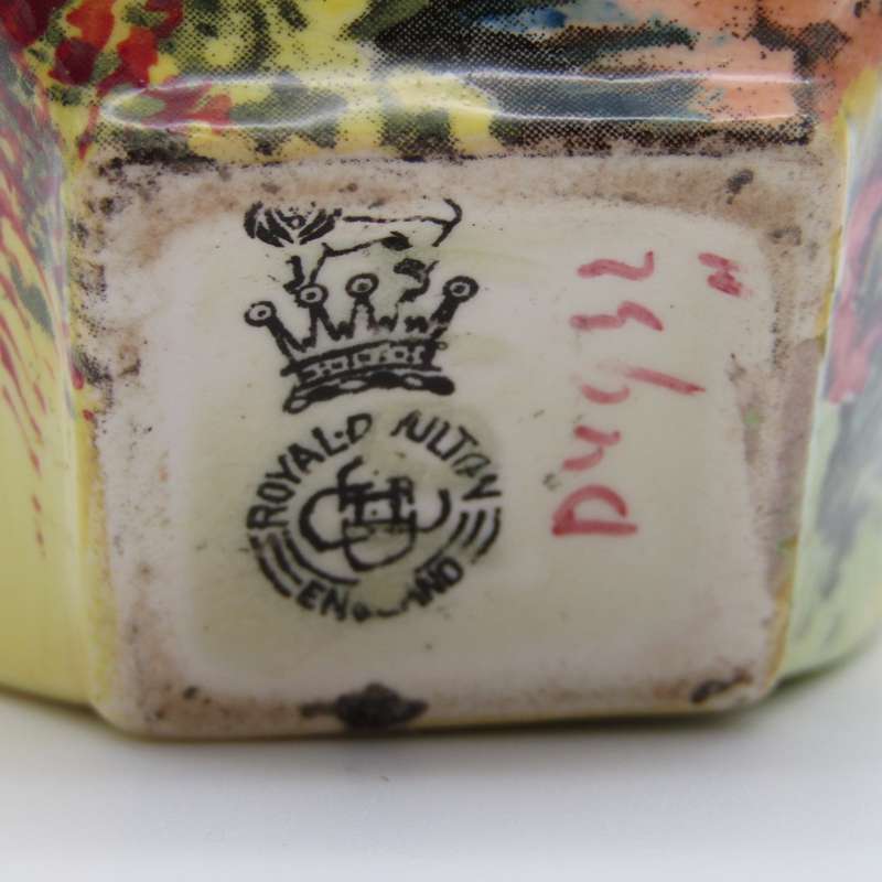 Vintage Royal Doulton porcelain flower pot