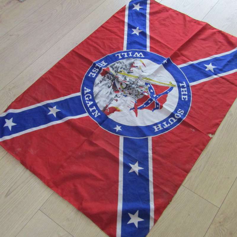 Confederate States `The South will rise again` flag