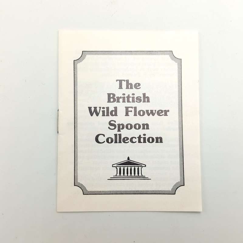 The British Wild Flower spoon collection set # 715 of 5000