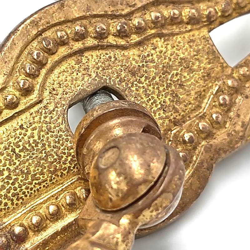 Pair of Vintage brass door handles
