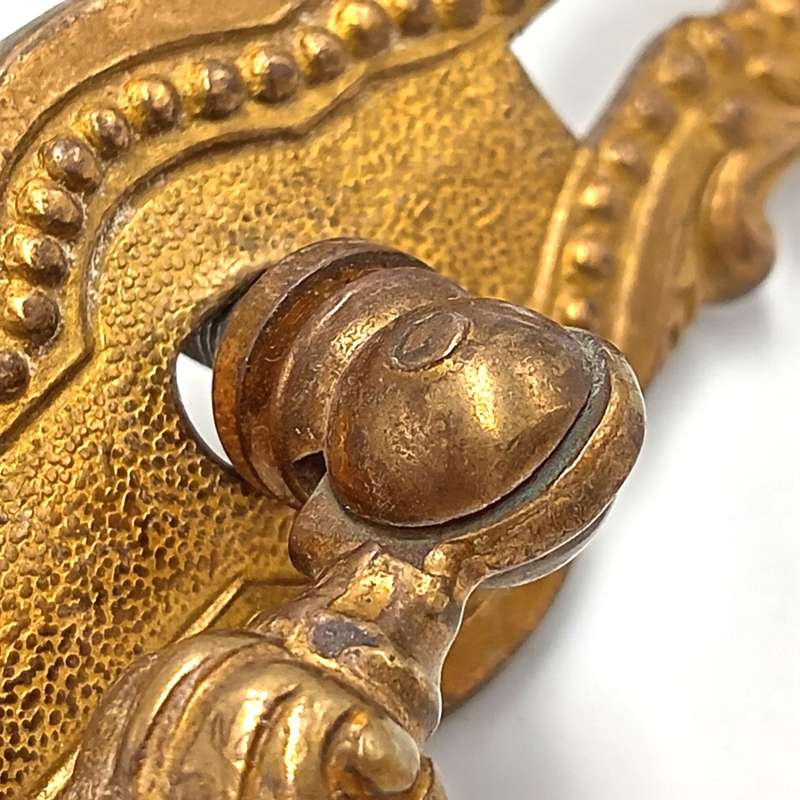 Pair of Vintage brass door handles