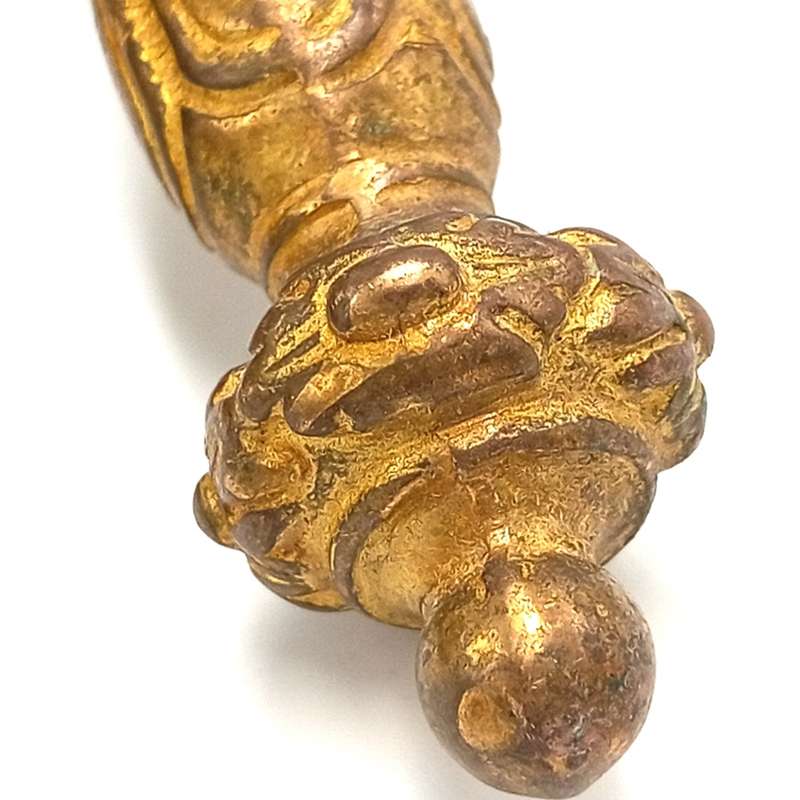 Pair of Vintage brass door handles