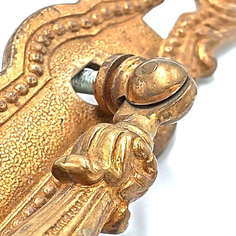 Pair of Vintage brass door handles