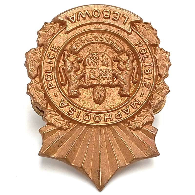 Lot of 2 Lebowa Police badges