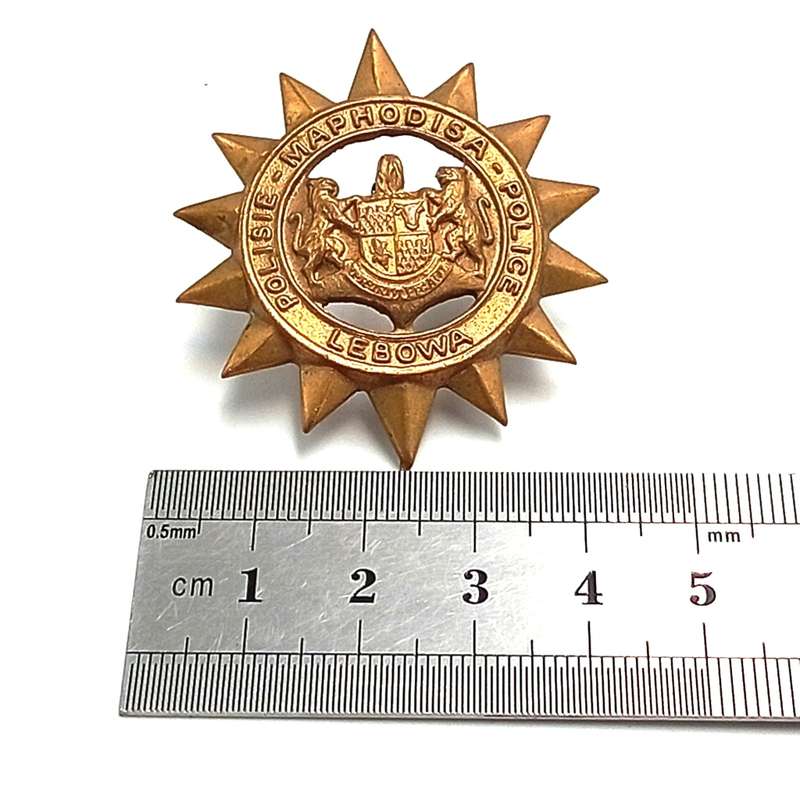 Lot of 2 Lebowa Police badges
