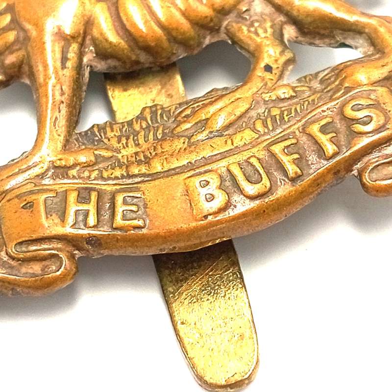 British The Buffs cap badge