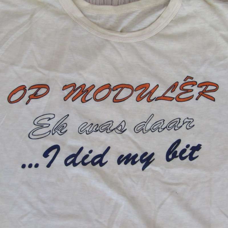 Old SA Army OPS Modulêr t-shirt - Size Medium