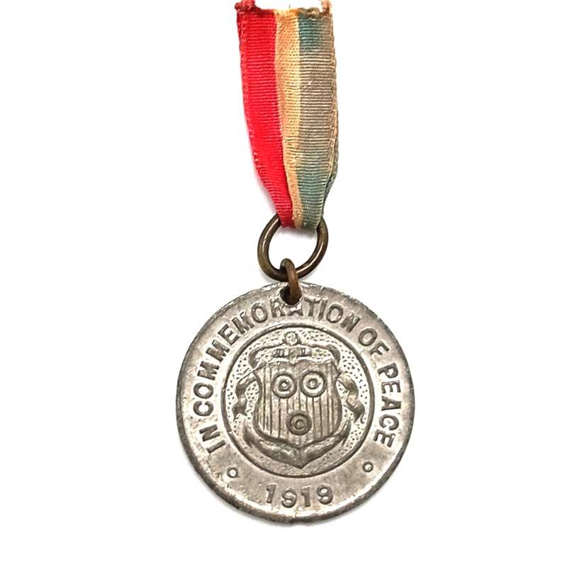 1919 Commemoration of Peace medallion