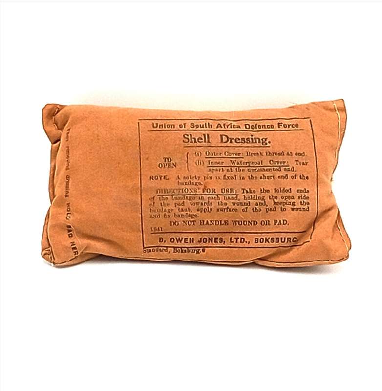 SA Union Defence Force Shell dressing