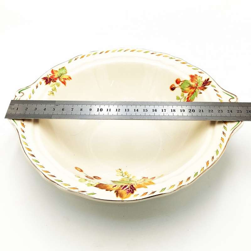 Vintage Grindley Creampetal bowl with lid