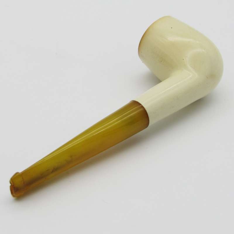 Vintage Meerschaum smoking pipe in original case