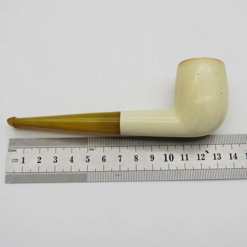 Vintage Meerschaum smoking pipe in original case