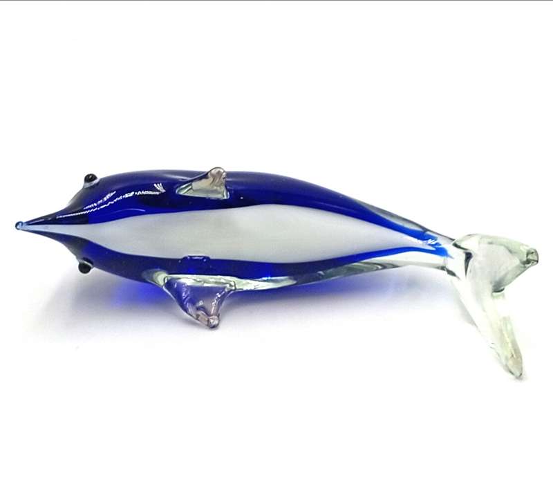 Vintage Murano glass dolphin