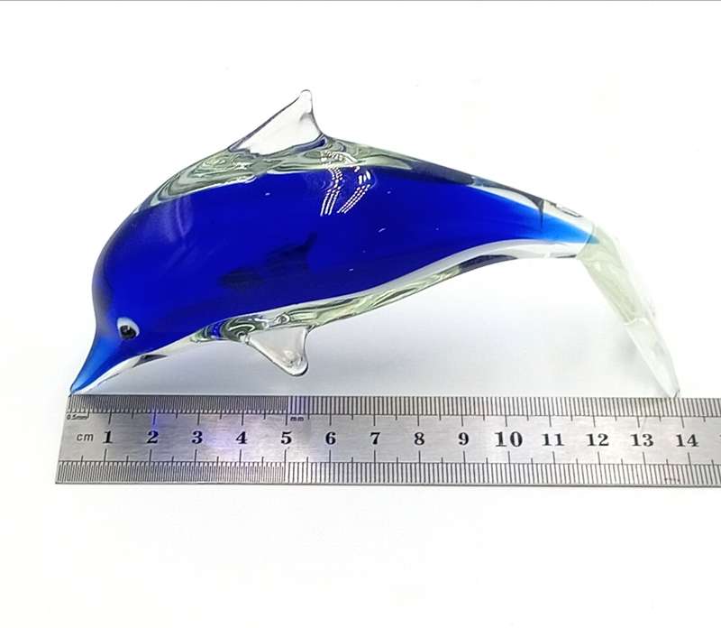 Vintage Murano glass dolphin