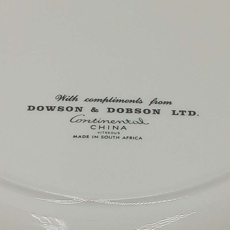 Beautiful Dowson and Dobson flower porcelain plate