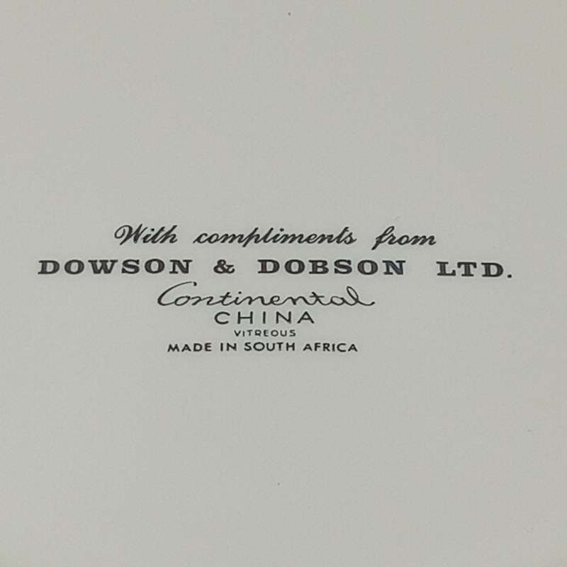 Beautiful Dowson and Dobson flower porcelain plate