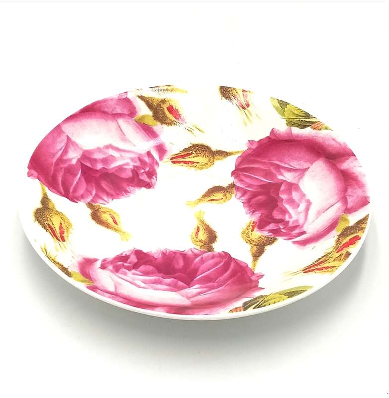 Beautiful porcelain flower pattern cup and saucer