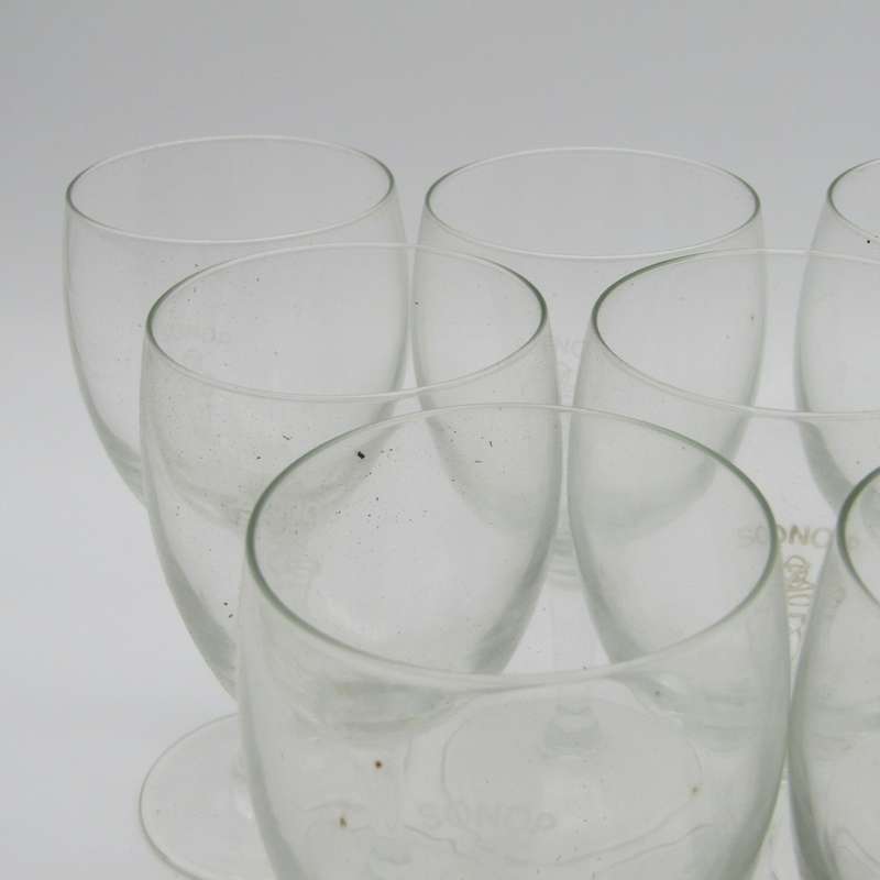 Lot of 12 Sonop Hostel University of Pretoria wine glasses in original box