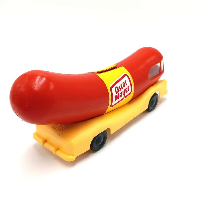 Vintage Oscar Mayer Wiener - mobile coin bank money box
