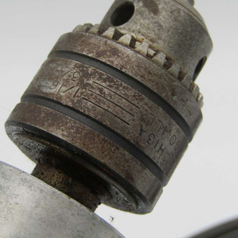 Vintage Dyno-Mite electric drill with Speed Reducer attachment - working - switch replaced