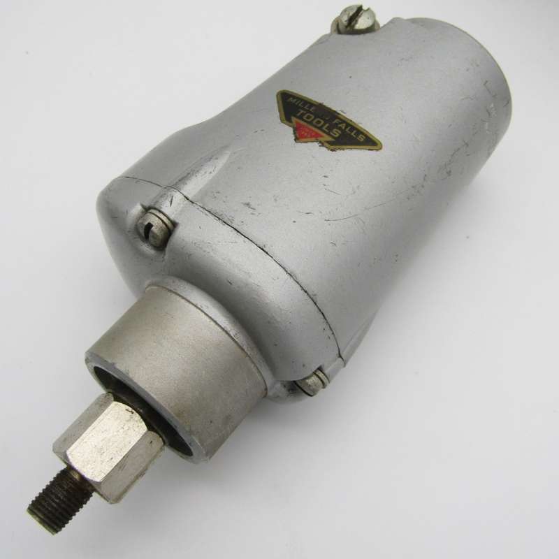 Vintage Dyno-Mite electric drill with Speed Reducer attachment - working - switch replaced