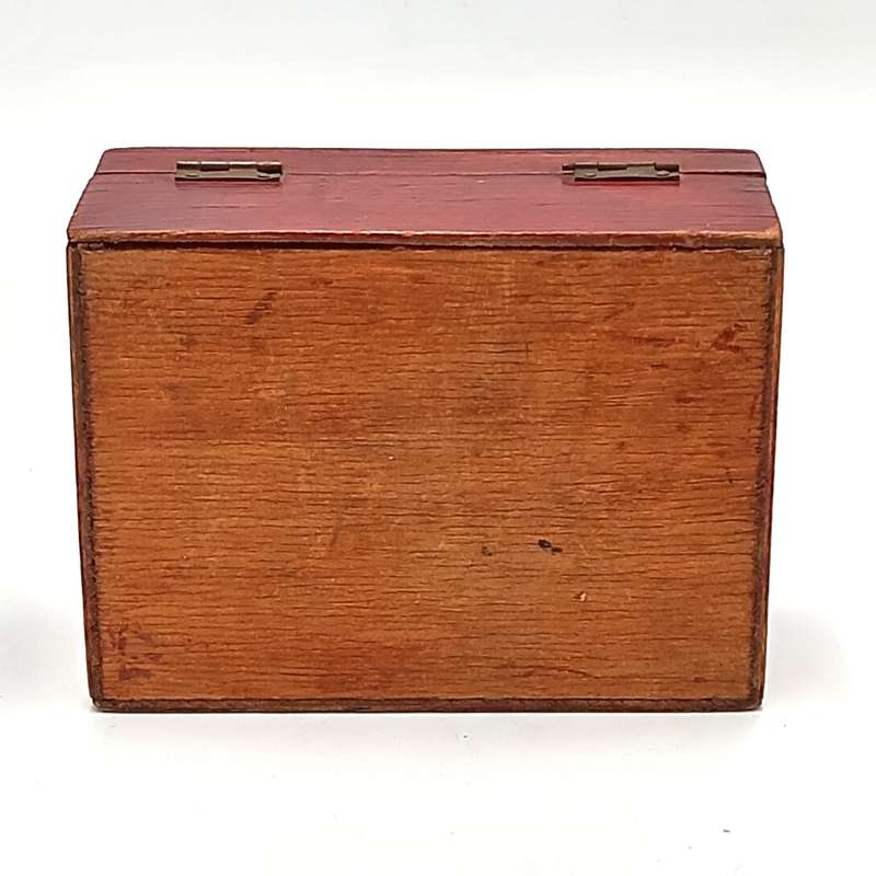 Vintage United South Africa wooden trinket box