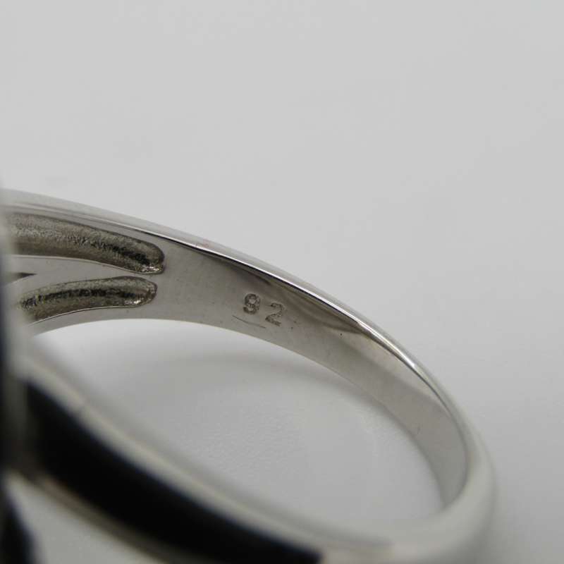 Stunning Sterling Silver ring - Size U - 7,6g