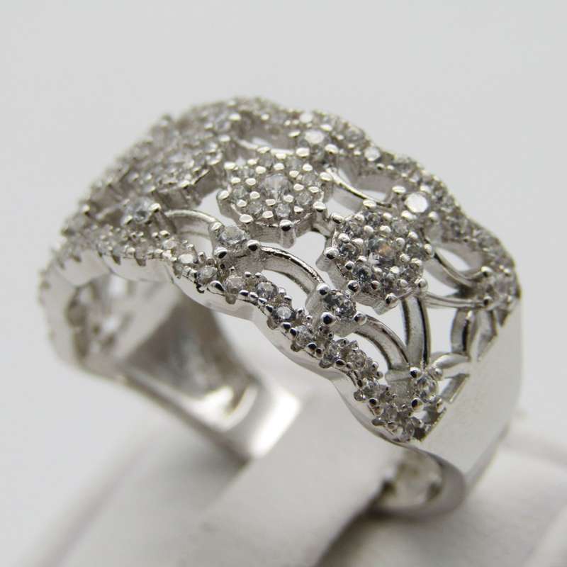 Bulky and beautiful Sterling Silver ring - Size T - 6,8g