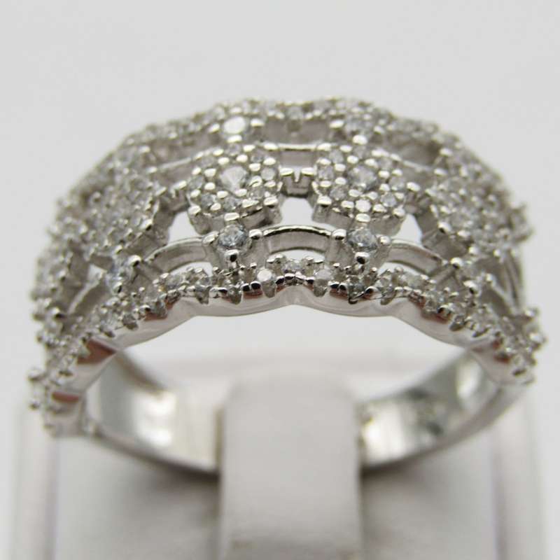 Bulky and beautiful Sterling Silver ring - Size T - 6,8g