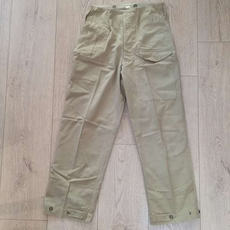 SA Union Defence Force trousers waist 64cm & inner leg 76cm