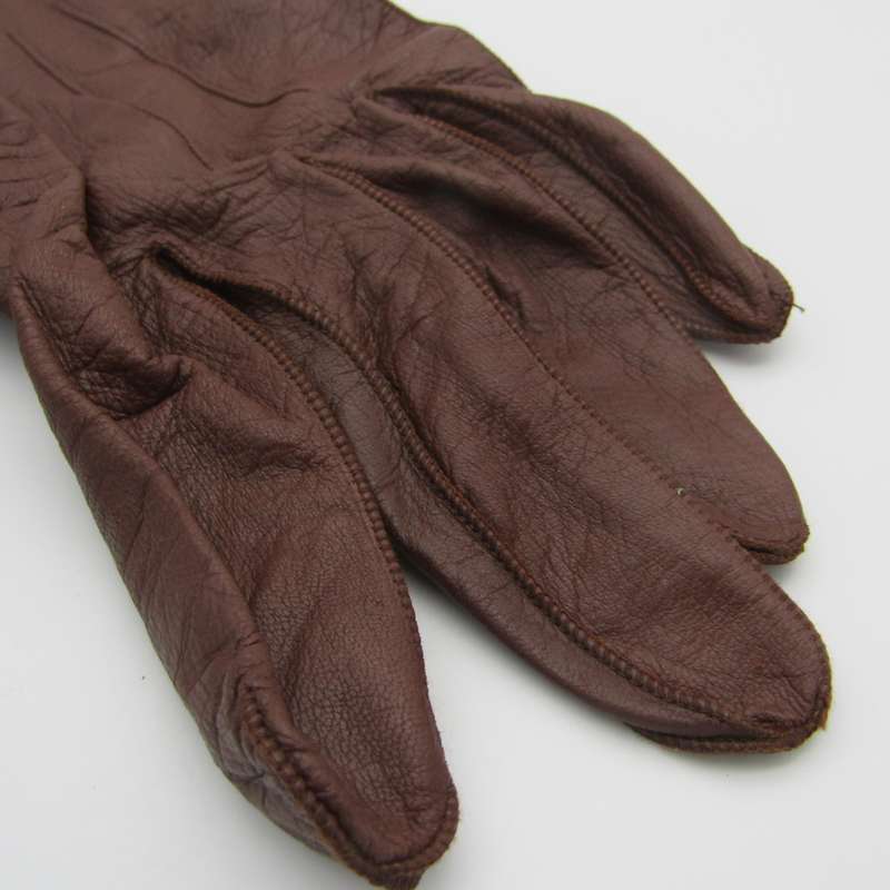 Pair of SADF leather gloves