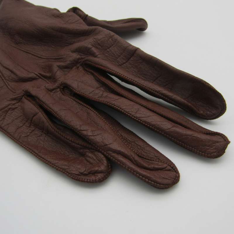 Pair of SADF leather gloves