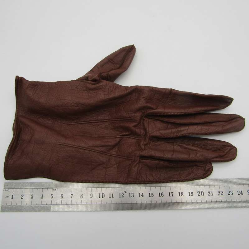 Pair of SADF leather gloves