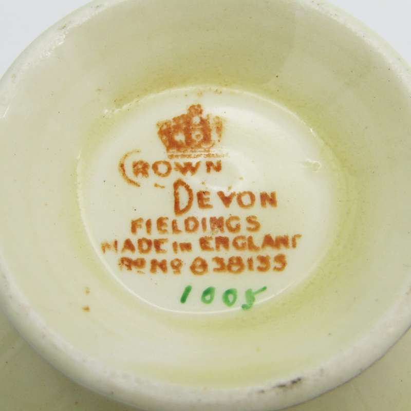 Crown Devon Springwood porcelain trio
