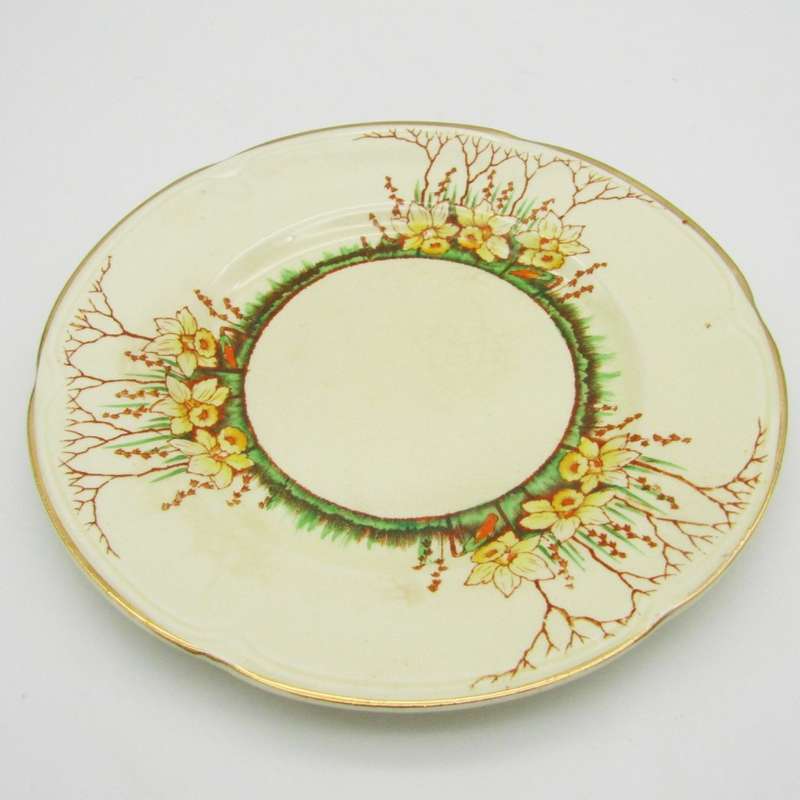 Crown Devon Springwood porcelain trio