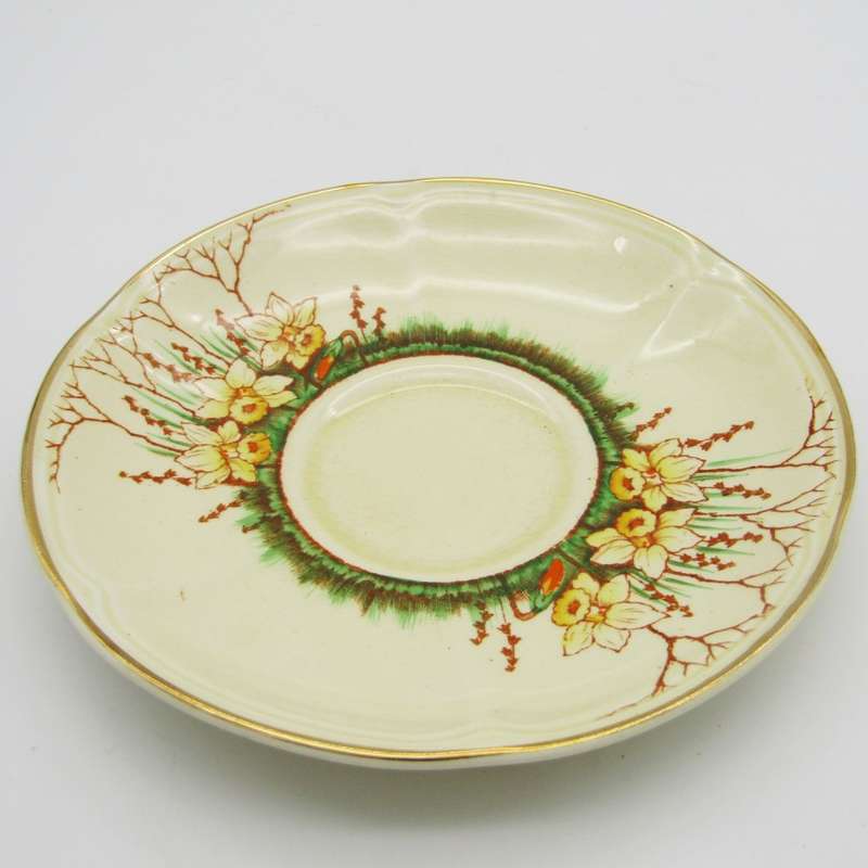 Crown Devon Springwood porcelain trio