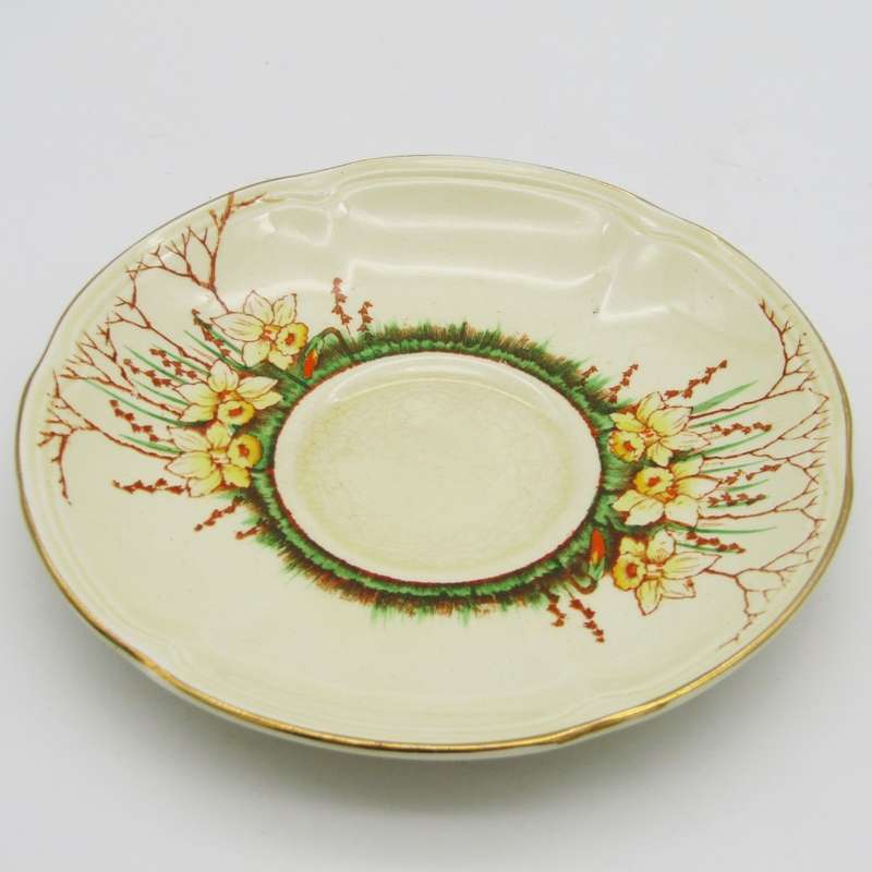 Crown Devon Springwood porcelain trio