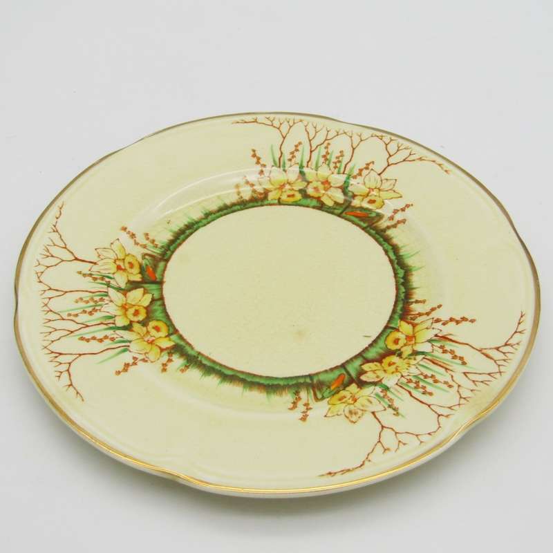 Crown Devon Springwood porcelain trio