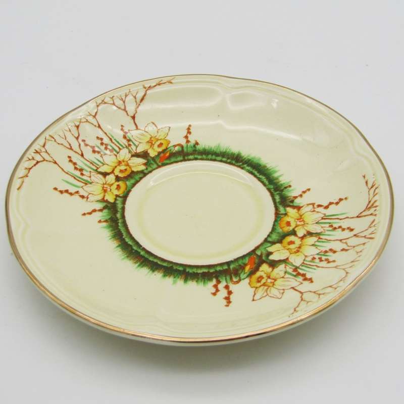 Crown Devon Springwood porcelain trio