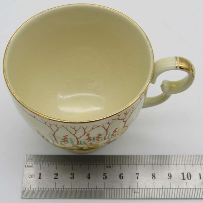 Crown Devon Springwood porcelain trio