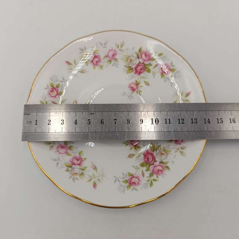 Vintage Duches June Bouquet porcelain trio