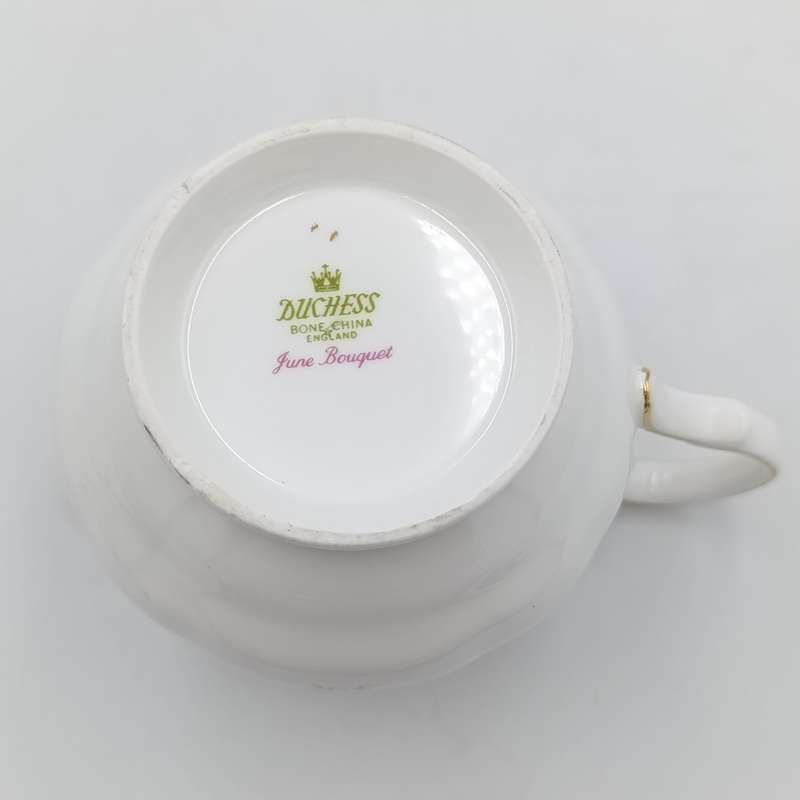 Vintage Duches June Bouquet porcelain milk jug