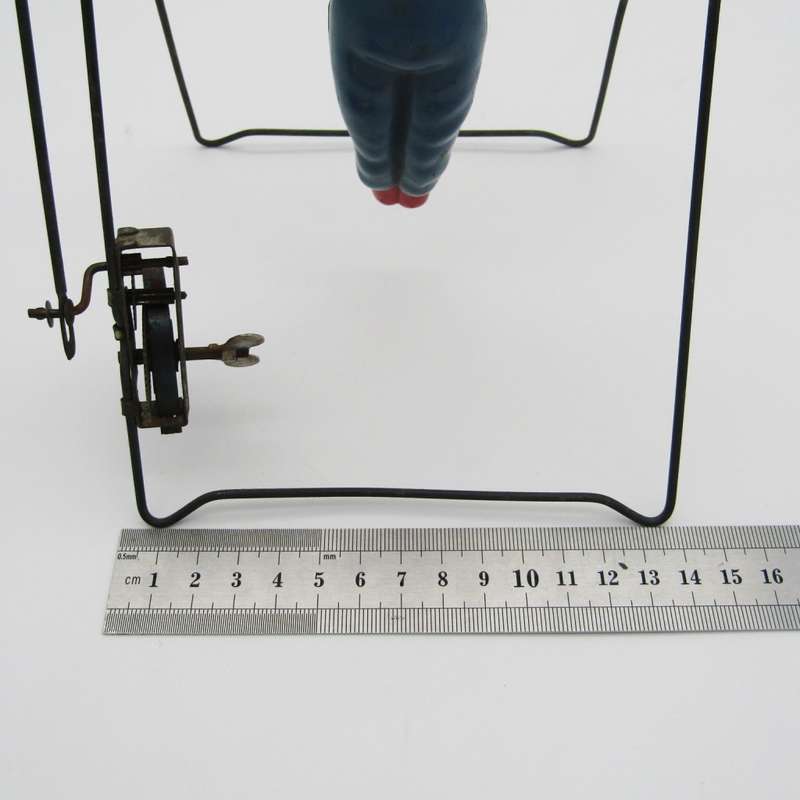 Vintage mechanical gymnast toy - main spring broken
